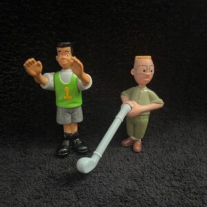 Vintage McDonald's Happy Meal toys 1998 featuring Disney animated series Recess
